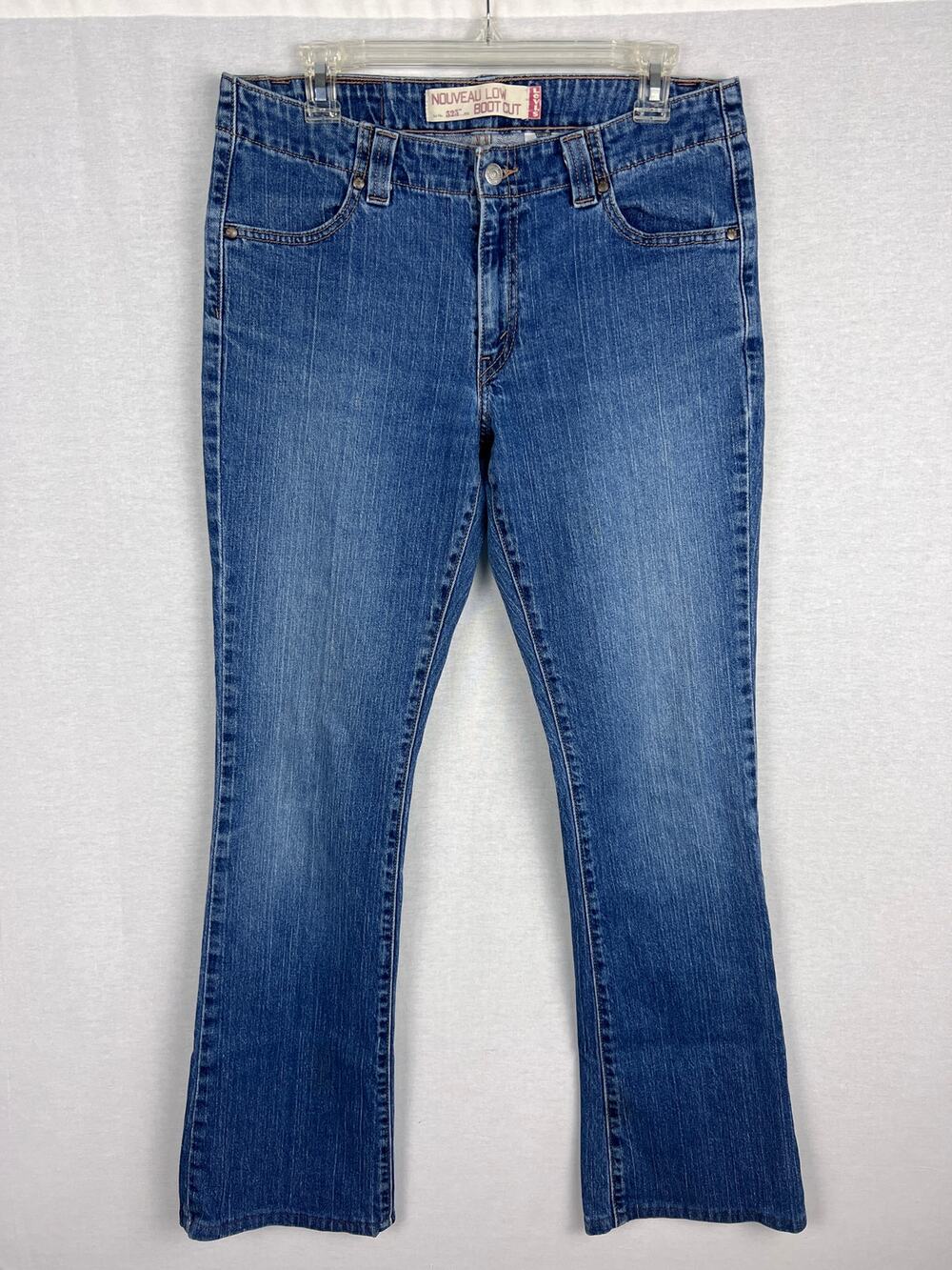 ⭐️ Vintage Y2K Levi's Jeans 525 Nouveau Low Rise Boot Cut Denim Grunge School